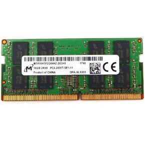 MICRON 16GB SO-DIMM DDR4 Dual 2RX8 PC4-19200 2400MHZ Memory MTA16ATF2G64HZ-2G3H1