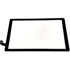 Front Touch Screen Panel Glass Lens Cover Replacement Compatible with BLU M10L Pro M0215UU 2023 10.1 inch (Black)