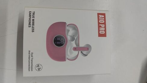 Bluetooth headphones, 50 hours playtime wireless Bluetooth headphones, with built-in noise-canceling microphone and charging case, Bluetooth in-ear headphones with stereo sound, for iOS and Android in Saudi Arabia