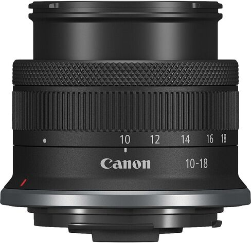 Canon RF-S10-18mm F4.5-6.3 is STM Ultra-Wide-Angle Zoom Lens, Mirrorless, Great for Vlogging & Selfies, Compact & Lightweight, for Video, Travel, Landscapes & Interiors in Saudi Arabia