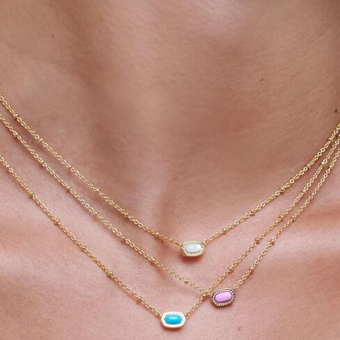 Kendra Scott Womens Mini Elisa Satellite Short Pendant Necklace in Saudi Arabia
