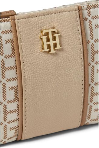 Tommy Hilfiger Chloe II Multi Pouch Wristlet, Black/White in Saudi Arabia
