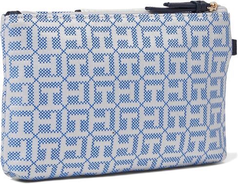Tommy Hilfiger Chloe II Multi Pouch Wristlet, Black/White in Saudi Arabia
