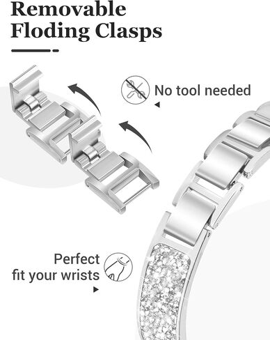 Gold Slim Watch Bands for Women Compatible with Apple Watch 38mm 40mm 41mm 42mm 44mm 45mm 49mm Jewelry Dressy Bracelet Metal Strap Adjustable for iWatch Series 8/7/6/5/4/3/2/1/SE/Ultra in Saudi Arabia