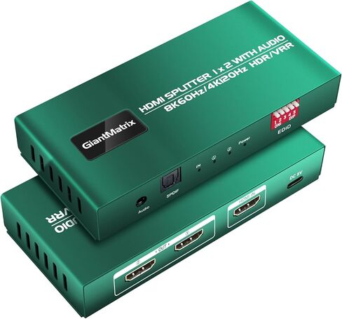 كابل HDMI 2.1 بطول 6.6 قدم 48 جيجا KVM Switch 4k 165 هرتز GiantMatrix، GMHDMICAB003 in Kuwait