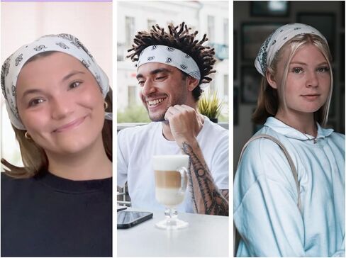Tan Bandanas - 3 Pack Gift Set, 100% Cotton, 22x22 Inches, Paisley - Beige Handkerchief Khaki Headband Scarf in Saudi Arabia