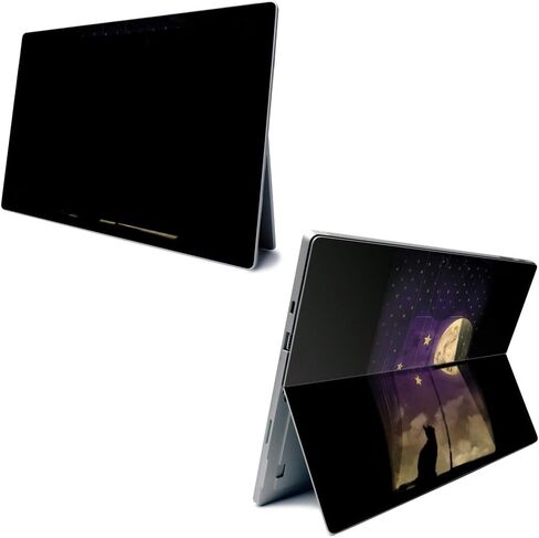 MightySkins Skin for Microsoft Surface Pro 7 - Cat Dream | Protective, Durable, and Unique Vinyl Decal Wrap Cover | Easy to Apply, Remove, and Change Styles | Made in The USA (MISURPR7-Cat Dream) in Saudi Arabia