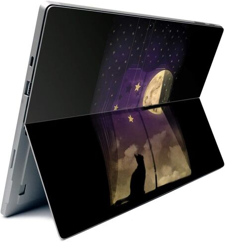 MightySkins Skin for Microsoft Surface Pro 7 - Cat Dream | Protective, Durable, and Unique Vinyl Decal Wrap Cover | Easy to Apply, Remove, and Change Styles | Made in The USA (MISURPR7-Cat Dream) in Saudi Arabia