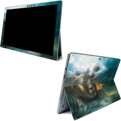 MightySkins Skin for Microsoft Surface Pro 7 - Cat Dream | Protective, Durable, and Unique Vinyl Decal Wrap Cover | Easy to Apply, Remove, and Change Styles | Made in The USA (MISURPR7-Cat Dream) in Saudi Arabia
