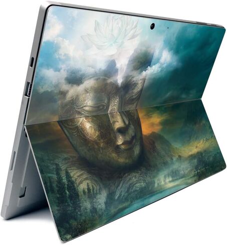 MightySkins Skin for Microsoft Surface Pro 7 - Cat Dream | Protective, Durable, and Unique Vinyl Decal Wrap Cover | Easy to Apply, Remove, and Change Styles | Made in The USA (MISURPR7-Cat Dream) in Saudi Arabia