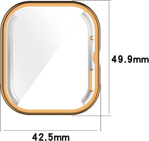 Compatible with Redmi Watch 4 Protective Case Cover, Smartwatch TPU Protective Case Cover Shell Soft and Durable Watch Accessories(Black) in Saudi Arabia