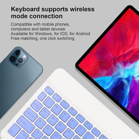 Keyboard and Mouse,Ultra Slim Bluetooth Keyboard and Mouse Combo Rechargeable Portable Keyboard Mouse Set for Laptop PC Cellphone(for) in Kuwait