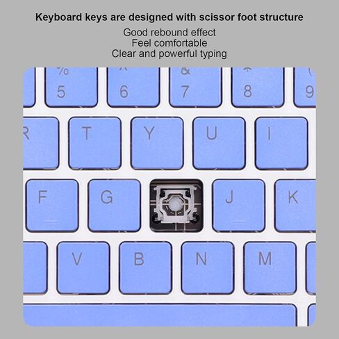 Keyboard and Mouse,Ultra Slim Bluetooth Keyboard and Mouse Combo Rechargeable Portable Keyboard Mouse Set for Laptop PC Cellphone(for) in Kuwait