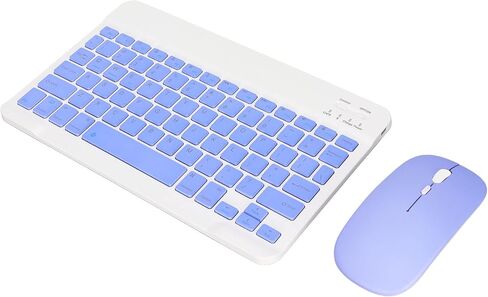 Keyboard and Mouse,Ultra Slim Bluetooth Keyboard and Mouse Combo Rechargeable Portable Keyboard Mouse Set for Laptop PC Cellphone(for) in Kuwait
