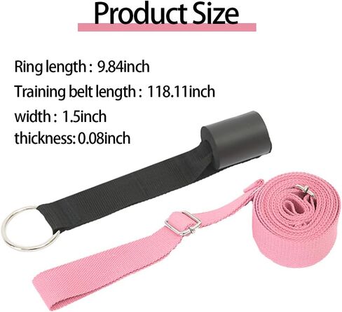 tchrules Door Leg Stretcher, Door Flexibility & Stretching Leg Strap - Great for Ballet Cheer Dance Gymnastics or Any Sport Leg Stretcher Door Flexibility Trainer Premium Stretching Equipment in Kuwait