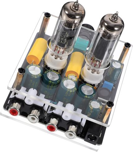 Gatuida Tube Amplifier Vacuum Electron Tube Valve Preamp Preamplifier for Home Theater System Pre-amp for Phonograph Tube Preamp Phono Preamp for Turntable Dc Glass Hifi Preamplifier Board in Saudi Arabia