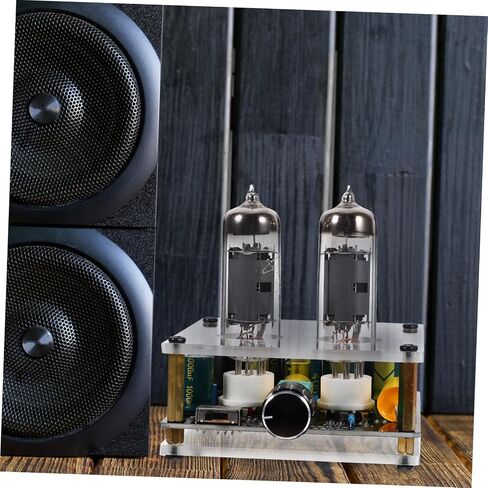Gatuida Tube Amplifier Vacuum Electron Tube Valve Preamp Preamplifier for Home Theater System Pre-amp for Phonograph Tube Preamp Phono Preamp for Turntable Dc Glass Hifi Preamplifier Board in Saudi Arabia