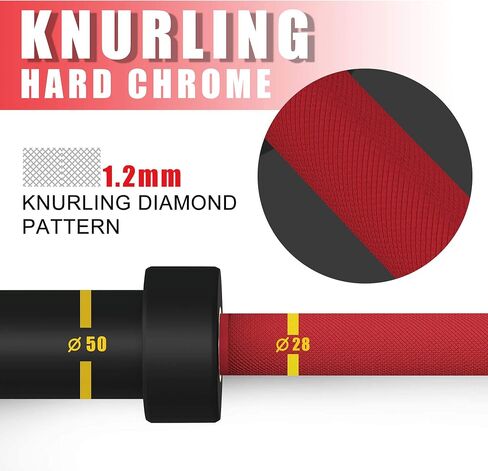 Olympic Barbell Curl Bar EZ Bar Strength Training Bar Threaded Chrome Barbell Bar for Weightlifting, Hip Thrusts, Squats and Lunges in Saudi Arabia