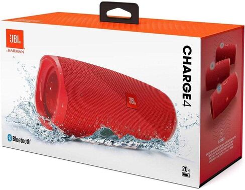 JBL CHARGE4REDAM Charge 4 Portable Bluetooth Speaker - Fiesta Red in Saudi Arabia