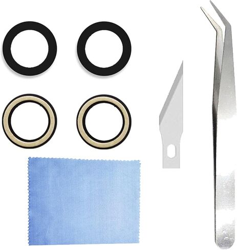 Camera Glass Cover Rear Lens Replacement Parts+ Adhesive Compatible with Samsung Galaxy Z Fold 3 5G in Kuwait