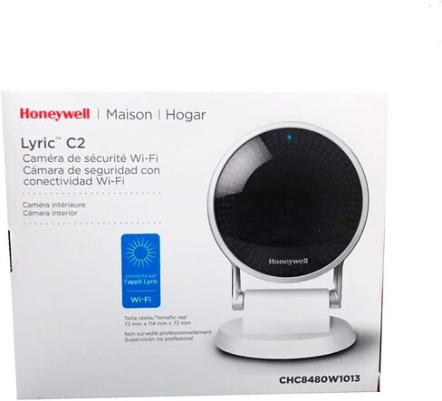 Honeywell Home C2 Indoor Wi-Fi Security Camera (CHC8480W1013), White in Saudi Arabia