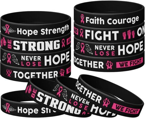 (12-Pack) Firefighters' Thin Red Line Silicone Wristbands and American Flag, Deuteronomy 31:6 Silicone Wristband, Fire Fighters Party Favors, Gifts Accessories for Fire Fighters in Saudi Arabia