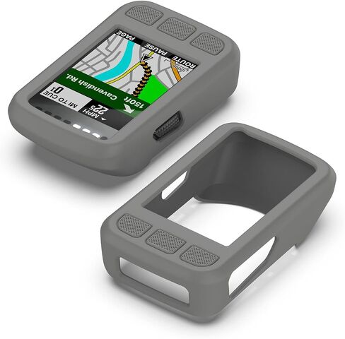 Compatible with Wahoo Elemnt Bolt V2 Protective Case Cover, Smartwatch TPU Protective Case Cover Shell Protector Coverage(Gray) in Saudi Arabia