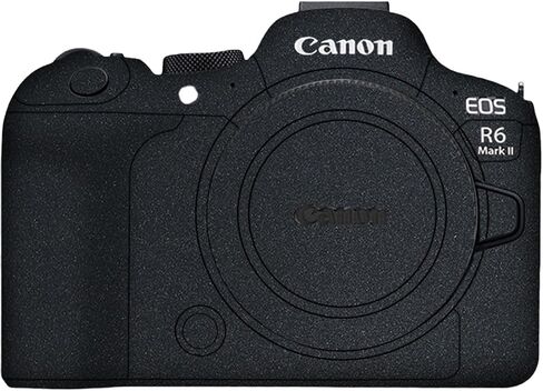 Camera Body Protective Film Compatible with Canon EOS R6 Mark II Camera Camouflage Film Camera Sticker Decal Anti-Scratch Anti-Wear Precision-Cut Custom-fit Easy Installation (Color:Ghost Black) in Saudi Arabia
