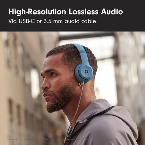 Beats Solo 4 - Wireless Bluetooth On-Ear Headphones, Apple & Android Compatible, Up to 50 Hours of Battery Life - Cloud Pink (Renewed Premium) in Saudi Arabia