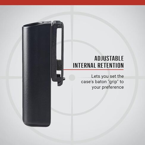 ASP Envoy Baton Scabbard Holster، حامل باتون، حافظة بوليمر سوداء لتالون 40 باتون in Kuwait