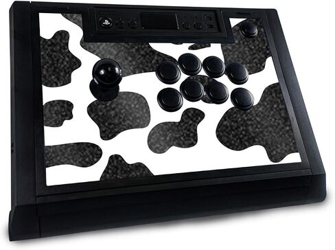 Gaming Skin Compatible with Hori Fighting Stick Alpha (PS5, PS4, PC) - Solid White - Premium 3M Vinyl Protective Wrap Decal Cover - Easy to Apply | Crafted in The USA by MightySkins in Saudi Arabia