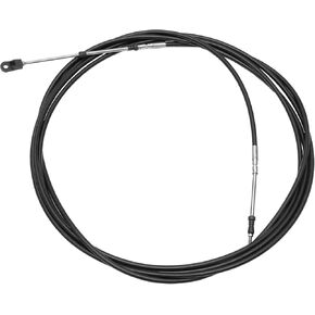 ACROPIX Universal 700cm 24FT 33C/3300 Marine Boat Throttle Shift Control Cable Black with Fastening Head for Yamaha Outboard Engine - Pack of 1
