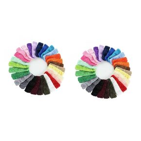 UPKOCH 72 Pcs Baby Elastic Headbands Girl Scrunchies Baby Elastic Hair Bands Knit Headwrap Knit Headbands Crochet Headbands for Crochet Hooks Baby Hairband Elasticity Hair Ring Child