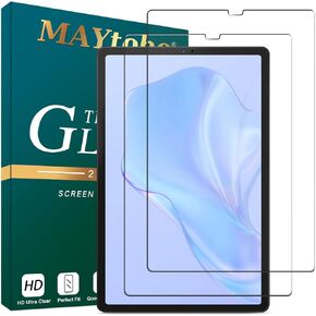 MAYtobe [2-Pack Screen Protector Designed for Samsung Galaxy Tab S5E, Samsung Galaxy Tab S6 (10.5 Inch) Tempered Glass, No Bubbles, Scratch-Resistant, Easy to Install
