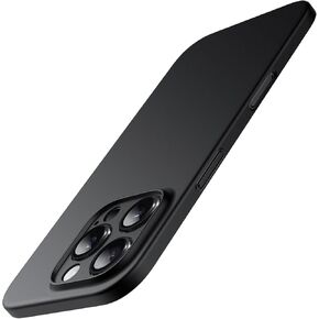 JETech Ultra Slim (0.35mm Thin) Case for iPhone 16 Pro 6.3 Inch, Camera Lens Full Protection, Lightweight Matte Finish PP Hard Minimalist Cover (Black)