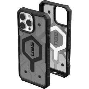 URBAN ARMOR GEAR UAG Designed for iPhone 16 Pro Max Case 6.9" Pathfinder Clear - Compatible with MagSafe Charging Rugged Shockproof Anti-Slip Military Grade Protective Cover, Active Neon