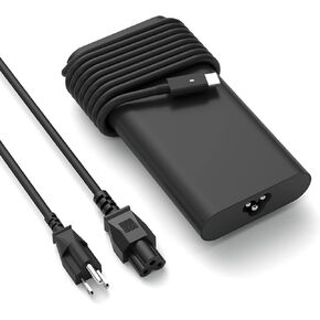 90W USB C Type C Laptop Charger for Dell Precision 3540 Latitude 3400 3500 7300 7400 7420 5420 5530 5289,7390 2in1, Charger Dell XPS 15 13 12 LA90PM170 DA90PM170 DA65NM170 AC Adapter Replacement