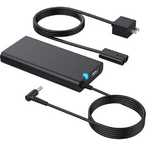 65W 45W AC Adapter for HP Elitebook, ProBook, X360 Pavilion, Envy, Spectre, Stream and More Laptop Power Supply Charger Cord
