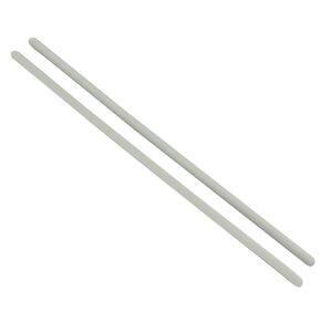 Rubber Feet Strips Replacement for DELL XPS 9370 9380 7390 9305 Laptop Bottom Case Nonskid Silicone Bumper Rubber Foot Strips for Dell Rubber Feet Strips Off White(One Thick and one Thin)