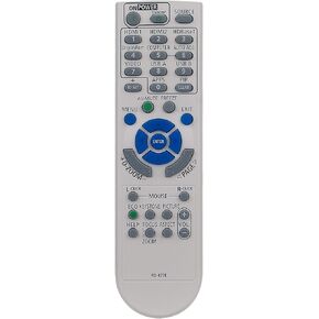 RD-477E Replace Remote Commander fit for NEC Projector ME403U MC393W ME423W MC423W ME453X MC453X ME383W NP-PE506WL NP-P525UL NP-PE506UL P525WL P525UL P605UL PE506WL PE505XL NP-P605UL PE455UL PE455WL