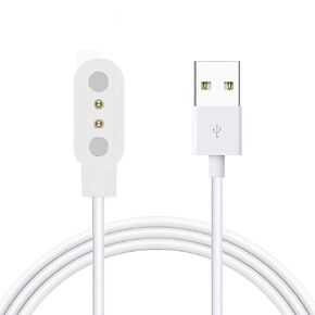 Compatible with Mgaolo Kids Smart Watch Charger, Lamshaw Magnetic USB Charging Cable Replacement Charger Cable Compatible with Mgaolo Kids H97 PRO Smart Watch-1.5 Inches (White)