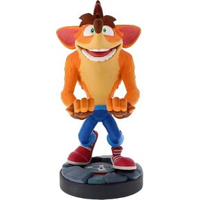 Cable Guys - Crash Bandicoot Gaming Accessories Holder & Phone Holder for Most Controller (Xbox, Play Station, Nintendo Switch) & Phone