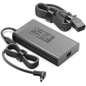 KFD 240W 20V 12A Laptop Charger for MSI Delta 15 15 A5EFK 15001 MSI GS66 GF66 GF76 GL66 GL76 12U Sword 15 Crosshair 17 15 R6E Intel 12th Gen Power Adapter MSI Laptop Power Supply Cord 4.5x3.0mm
