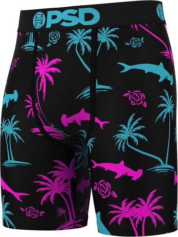 PSD Men's Trop Floral 2Pk Boxer Briefs, Multi, XXL in Saudi Arabia