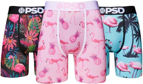 PSD Men's Trop Floral 2Pk Boxer Briefs, Multi, XXL in Saudi Arabia