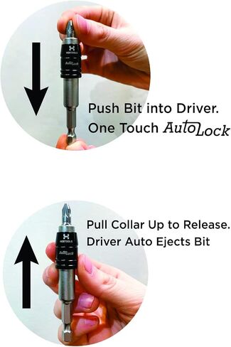 أدوات سداسية | حامل بت إدراج مغناطيسي AutoLock | سهل الاستخدام، عمود دوران مدبب، معدل التأثير in Saudi Arabia