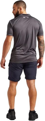 TRUEWERK Men's Workwear Shorts - T1 WerkShorts - Relaxed Fit, Lightweight, Moisture Wicking, Shorts with 4-Way Stretch, Black, 32W X 9L in Saudi Arabia