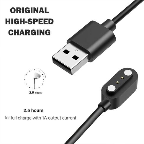 2Pack Charger Compatible with Faweio IDW26 IDW19 IDW16 IDW13 IDW20, 2FT Smart Watch Replacement USB Charging Cable Cord in Saudi Arabia