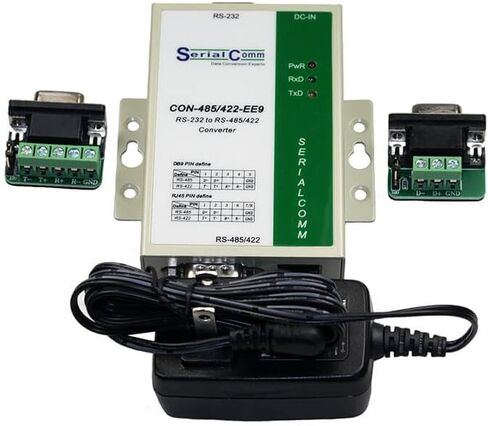 CON-485/422-EE9، محول RS232 عالي الأداء إلى RS485/RS422 - من الدرجة الصناعية، يعمل بالطاقة الخارجية. موثوقية عالية مع ضمان استبدال لمدة 5 سنوات in Kuwait