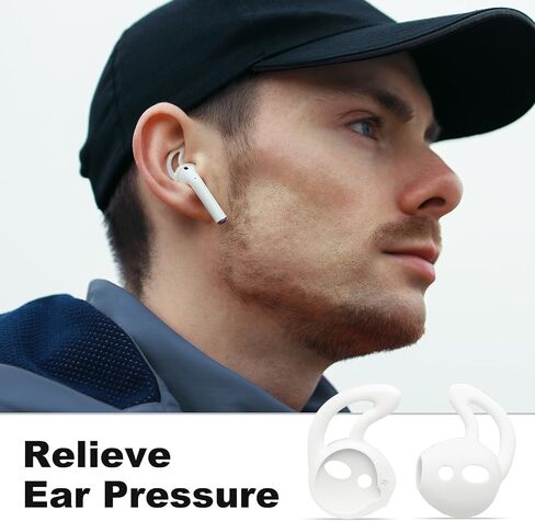for AirPods Case Cover with Cleaning Pen，Soft Silicone Protective Cover with Buckle for Women Men Compatible with Apple AirPods 2nd 1st Generation Charging Case, Front LED ，Black in Saudi Arabia